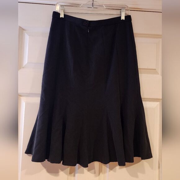 Focus 2000 Vintage black flare skirt size 8 - Picture 5 of 5
